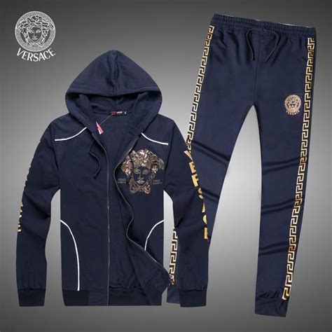 versace clothes men|men's versace jogging suit.